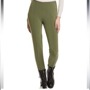 Bogner Elaine Softshell Stirrup Pants in Olive Green